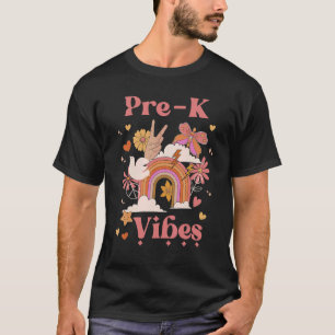 Vor dem K Grad Vibes Retro Schulstufe Zurück Schul T-Shirt