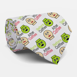 Vor dem Kaffee, nach dem Kaffee, Kaffeemonster Krawatte