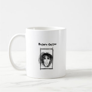 Vor dem Kaffee Nach dem Kaffee Kaffeetasse