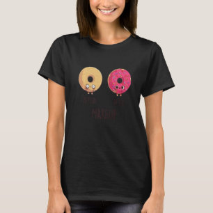 Vor dem Makeup Doughnut Donut Cool Niedliche Funny T-Shirt