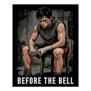 Vor dem Motivations-Boxstudio The Bell Art Poster
