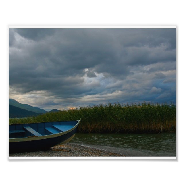 Vor dem Regen Fotodruck (Vorne)