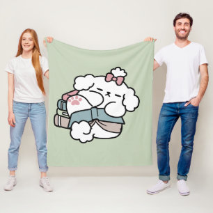 Vor dem Schlafengehen mit meinem Nachwuchs - Buch  Fleecedecke