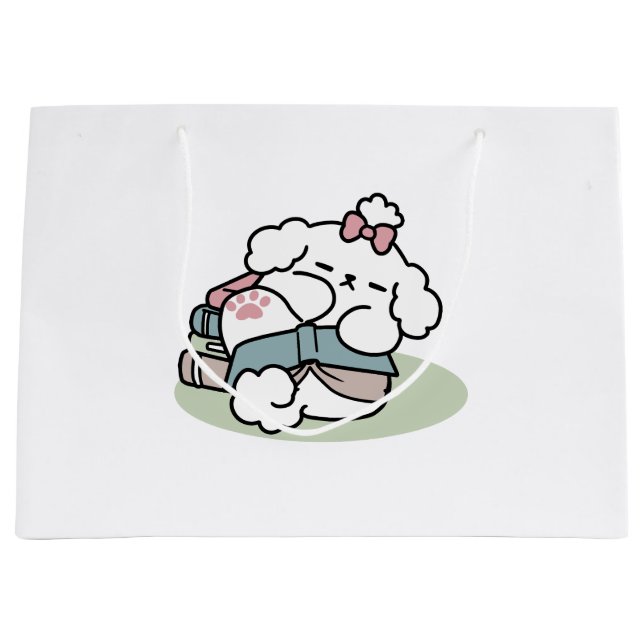 Vor dem Schlafengehen mit meinem Nachwuchs - Buch  Große Geschenktüte (Vorderseite)