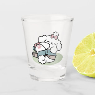 Vor dem Schlafengehen mit meinem Nachwuchs - Buch Schnapsglas
