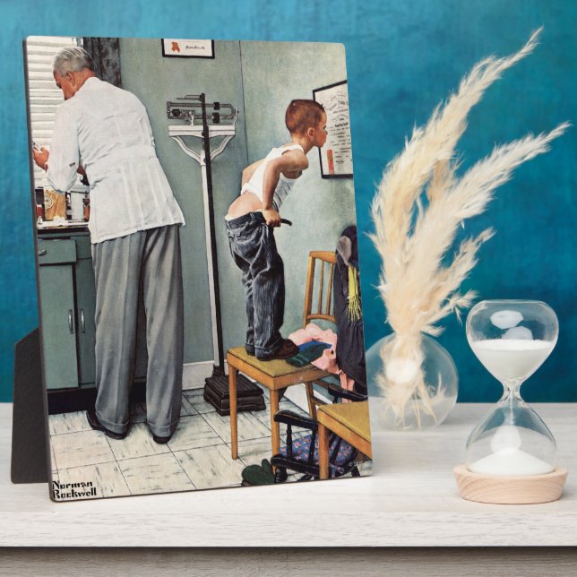 Vor dem Schuss oder am ärztlichen Anschlag Fotoplatte (Seite)