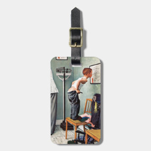 Vor dem Schuss oder am ärztlichen Anschlag Gepäckanhänger