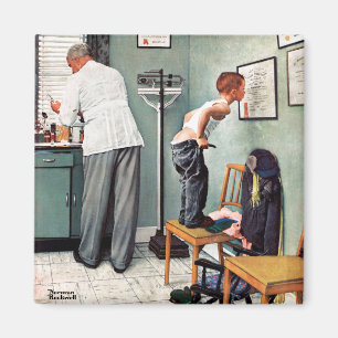 Vor dem Schuss oder am ärztlichen Anschlag Magnet