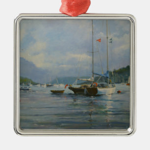 Vor dem Sturm 2013 Silbernes Ornament