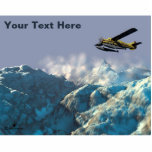 Vor dem Sturm Fotoskulptur Magnet<br><div class="desc">Ein digitales Gemälde eines DHC-3 Otter de Havilland, betrieben von der mythischen Flugmoose Aviation aus Talkeetna, Alaska, die über eine schneebedeckte Bergkette fliegt. Die Spitze eines nahenden Schneesturms ist zu sehen, wie sie über die Berge im Hintergrund hinaufkommt. Fügen Sie Ihren eigenen Text hinzu. Flying Moose Aviation: Flightseeing, Gletscher Landung,...</div>