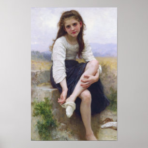 Vor dem Tod von William Bougereau Poster