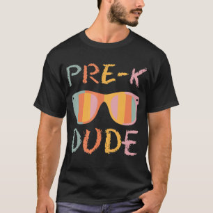 Vor dem Typ zurück zum ersten Schultag der Vorschu T-Shirt