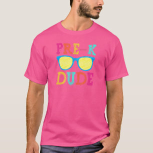 Vor dem Typ zurück zum ersten Schultag der Vorschu T-Shirt