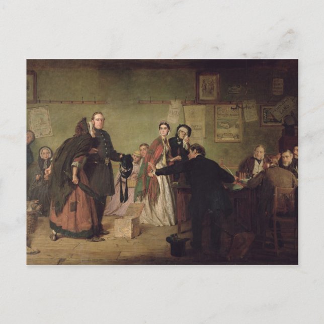 Vor den Richtern Postkarte (Vorderseite)