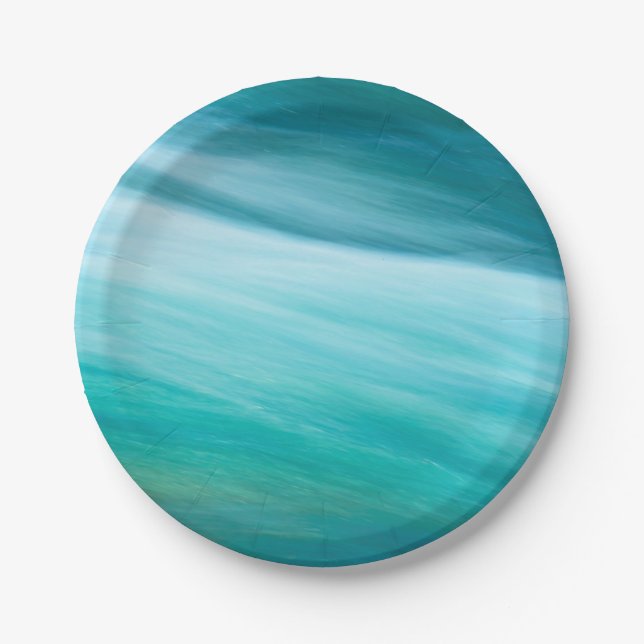 Vor den Wasserfällen Pappteller (Vorderseite)