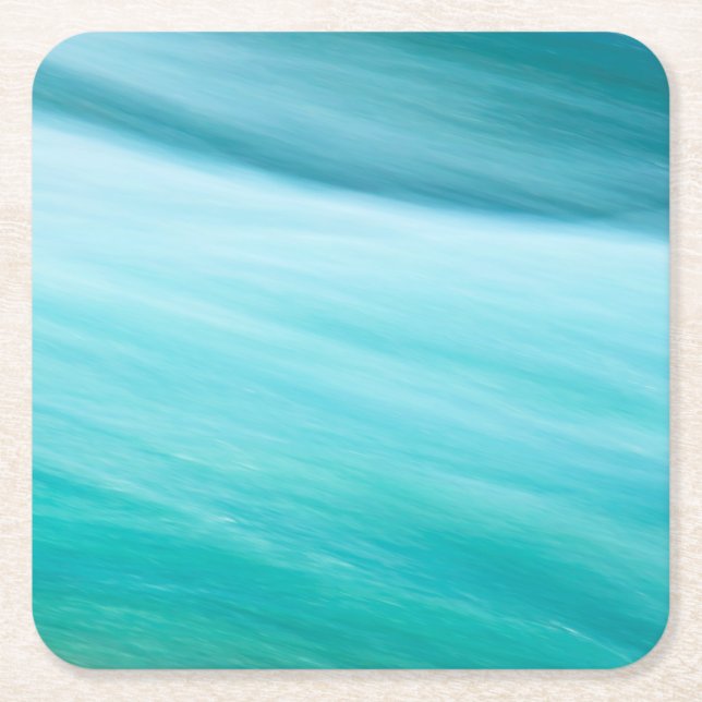 Vor den Wasserfällen Rechteckiger Pappuntersetzer (Vorderseite)