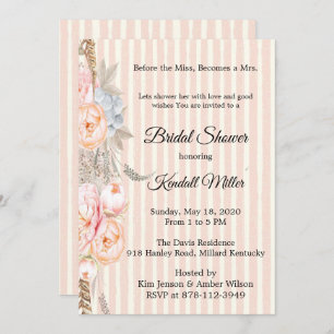 Vor der Frau wird die Frau Brautparty Einladung