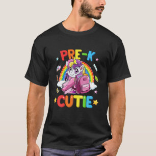 Vor der K-Süsse Einhorn-Regenbogen zurück zum Schu T-Shirt
