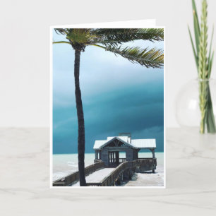 Vor der leerstehenden Storm-Karte<Blank Inside> Einladung