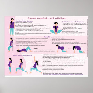 Vor Geburts- Yoga Poster