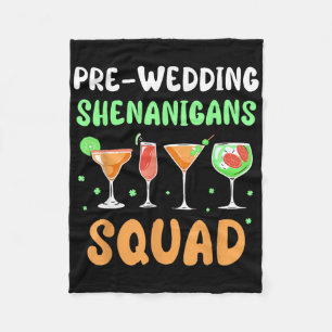 Vor Hochzeit Shenanigans Squad Party Groom Bachelo Fleecedecke