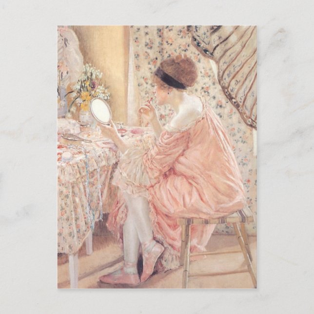 Vor ihrem Aussehen im Detail Postkarte (Vorderseite)