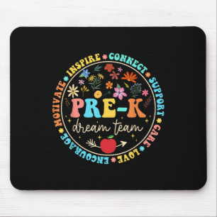 Vor-k Traumteam Seien Sie freundlich Liebe, zurück Mousepad