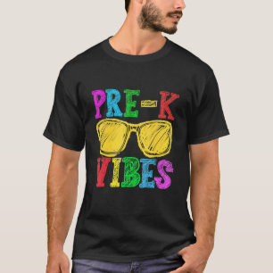Vor K Vibes Erster Tag der Vorschule Kinder zurück T-Shirt