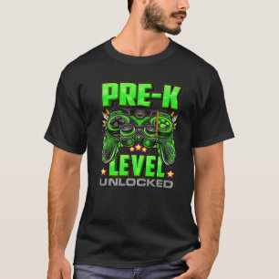 Vor K wieder auf Schulstufe Unverschlossene Kinder T-Shirt