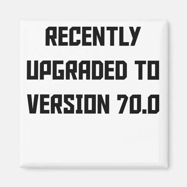 Vor kurzem auf Version 70.0 aktualisiert Magnet (Vorne)