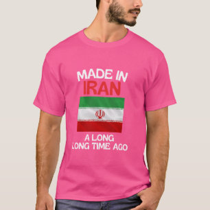 Vor langer Zeit in Iran hergestellt Lustiger irani T-Shirt