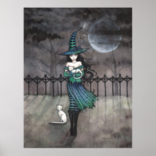 Vor Mitternacht Hexenkuchen-Plakat Poster