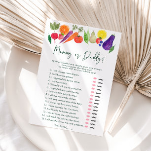 Vor Ort angelegtes Mami- oder Daddy Baby Shower Ga