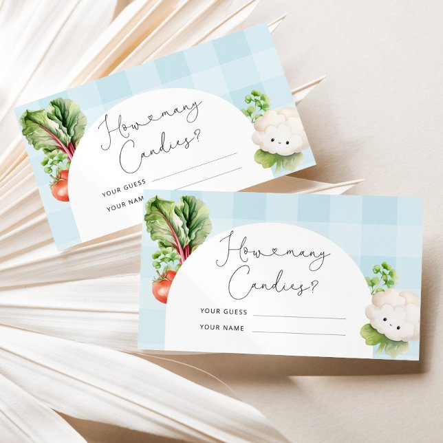 Vor Ort erwachsenes Baby wie viele Bonbons im Glas Begleitkarte (Von Creator hochgeladen)