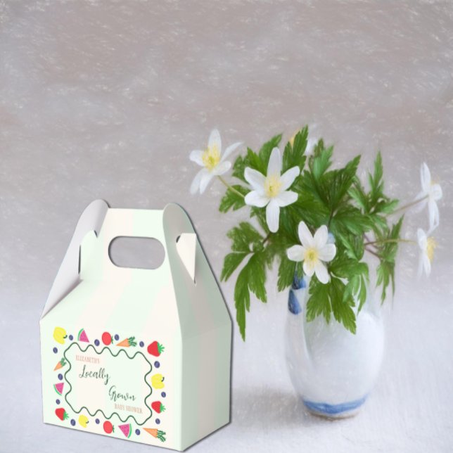 Vor Ort gebaute Baby-Dusche auf dem Bauernmarkt Geschenkschachtel (Von Creator hochgeladen)