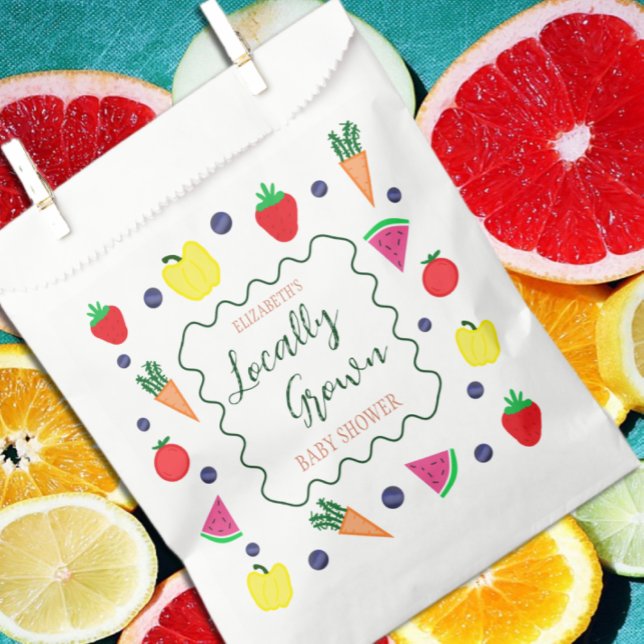 Vor Ort gebaute Baby-Dusche auf dem Bauernmarkt Geschenktütchen (Von Creator hochgeladen)