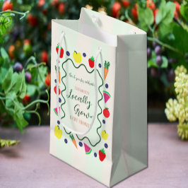 Vor Ort gebaute Baby-Dusche auf dem Bauernmarkt Kleine Geschenktüte