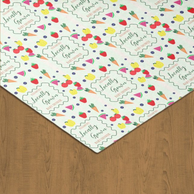 Vor Ort gebaute Baby-Dusche auf dem Bauernmarkt Seidenpapier (Von Creator hochgeladen)