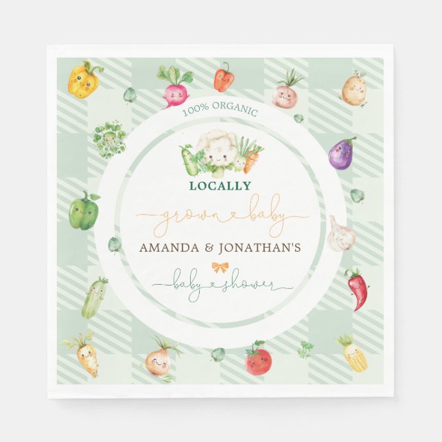 Vor Ort gebaute Baby-Dusche Serviette (Vorderseite)