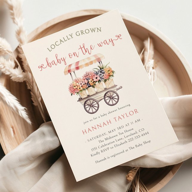 Vor Ort gebaute Babydusche Einladung (Von Creator hochgeladen)