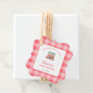 Vor Ort gebaute Babydusche Geschenkanhänger