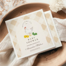 Vor Ort gebaute Babydusche