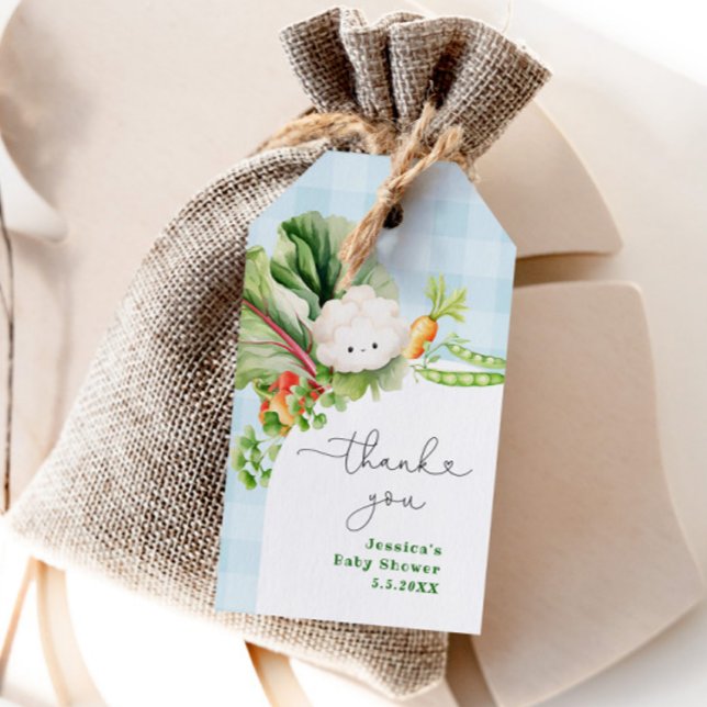 Vor Ort gewachsene Babydusche blau Danke Anhänger (Von Creator hochgeladen)