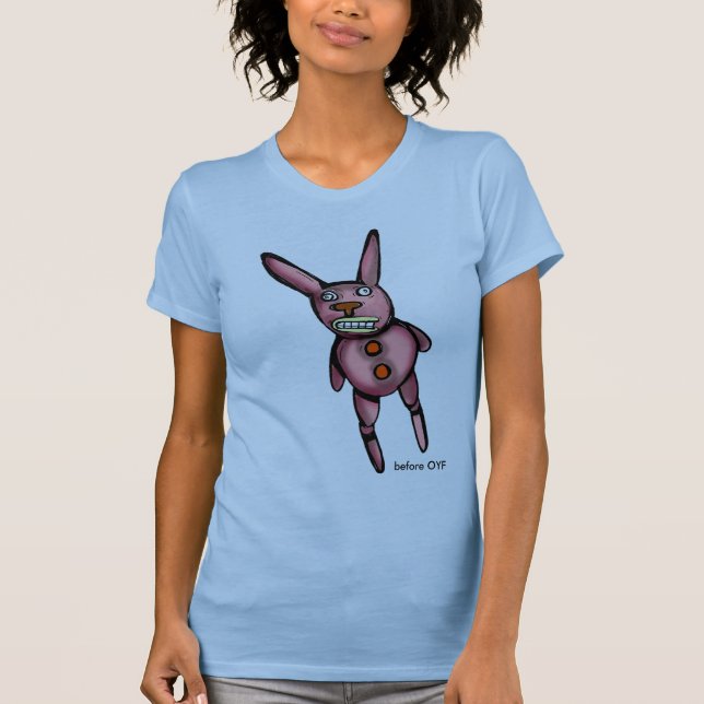 vor OYF nach OYF T-Shirt (Vorderseite)