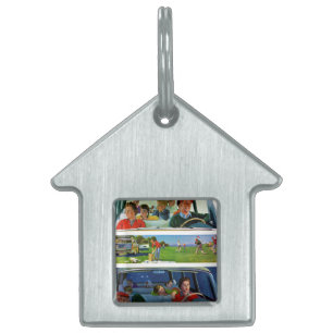 Vor, während u. nach Picknick Tiermarke