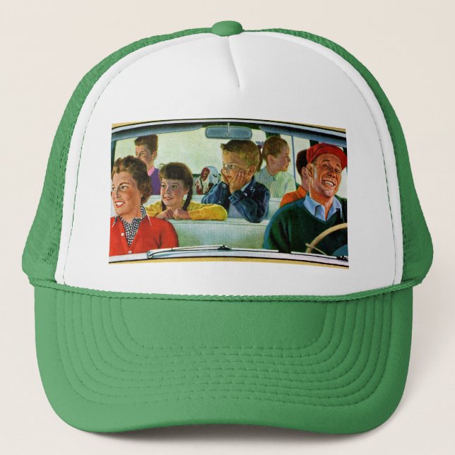 Vor, während u. nach Picknick Truckerkappe (Vorderseite)