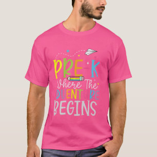 Vorab, wo das Erlebnis beginnt T-Shirt