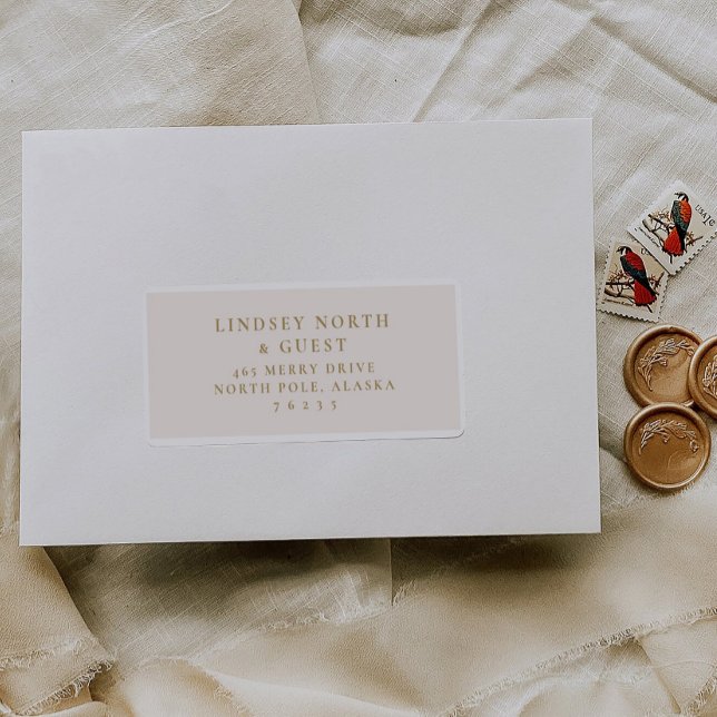 Voradressierte Aufkleber für das Etikett für Hochz (Von Creator hochgeladen)