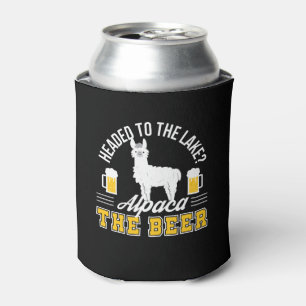 Vorangegangen zum See-Alpaka-Bier-Alpaka-Bier Dosenkühler