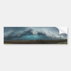 Vorantreiben der Wall Cloud Autoaufkleber